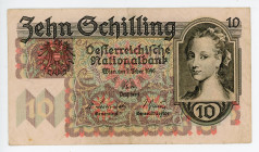 Austria 10 Schilling 1946
P# 122; #1075 13893; XF