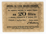 Croatia Osijek 20 Filira 1919
B# H53;