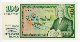 Iceland 100 Kronur 1981 (1961)
P# 50a; N# 212497; # C08627383; UNC