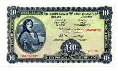 Ireland 10 Pounds 1975
P# 66c; XF