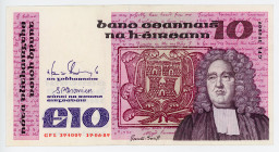 Ireland 10 Pounds 1989
P# 72c; # GFL 394009; VF-XF