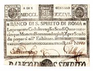 Italian States Papal States 45 Skudi 1786
P# S419; XF