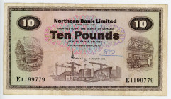 Northern Ireland 10 Pounds 1978
P# 189c; #E1199779; F