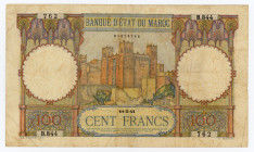 Morocco 100 Francs 1941
P# 20; # 21076762;