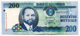 Mozambique 200 Meticais 2006
P# 146a; # DA0723372; UNC