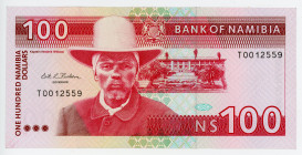Namibia 100 Dollars 1993 (ND)
P# 3a; # T0012559; UNC