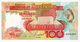 Seychelles 100 Rupees 1989 (ND)
P# 35; # A001207; UNC