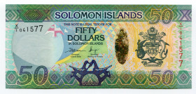 Solomon Islands 50 Dollars 2013 (ND)
P# 35; UNC