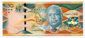 Barbados 50 Dollars 2013
P# 77; UNC
