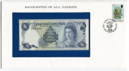 Cayman Islands 1 Dollar 1972 (1971) First Day Cover (FDC)
P# 1b; # A/2 196203; Elizabeth II; 9th of December 1980; UNC