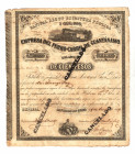 Cuba Guantanamo Railroad Company 100 Pesos 1859 Cancelled
VF