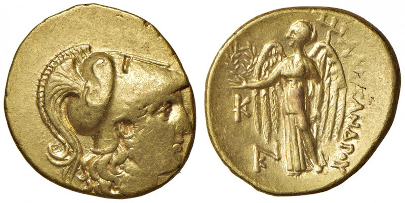 Alexander der Große 336 - 323 v. Ch.
Griechen, Makedonien. Stater, o. Jahr. 8,41...