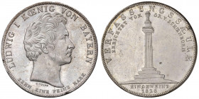 Ludwig I. 1825 - 1848
Deutschland, Bayern. Taler, 1828. Verfassungssäule
München
28,17g
AKS 123, Dav. 562, Kahnt 82, Thun 55
vz/stgl