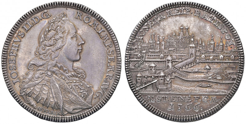 Joseph II. als Mitregent 1765 - 1780
Deutschland, Regensburg - Stadt. Taler, 176...