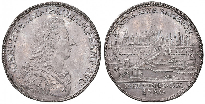 Joseph II. als Alleinregent 1780 - 1790
Deutschland, Regensburg - Stadt. Taler, ...