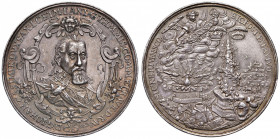 Johann Casimir 1624 - 1633
Deutschland, Sachsen-Coburg-Eisenach. Silbermedaille, 1630. auf die 200-Jahrfeier der Übergabe der Augsburger Konfession. G...