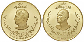 Mohammad Reza Pahlavi Shah, 1320-1358 SH (1941-1979)
Iran. Goldmedaille, MS 2535 (1976 AD). auf das 50-Jährige Jubiläum der Iranischen Nationalbank. B...