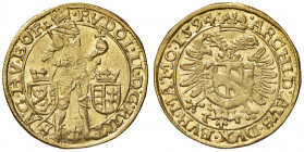 Rudolph II. 1576 - 1612
Dukat, 1594. Prag
3,45g
MzA. Seite 80
vz
