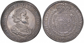 Ferdinand III. 1637 - 1657
2 Taler, 1641. Graz
57,64g
Her. 341
kaum sichtbare Henkelspur
ss/ss+