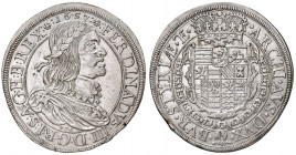 Ferdinand III. 1637 - 1657
Taler, 1657. HCK, Graz
28,62g
Her. 407
vz+
