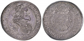Ferdinand III. 1637 - 1657
Taler, 1657. St. Veit
28,47g
Her. 414
vz/stgl
