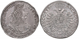 Leopold I. 1657 - 1705
Taler, 1659. Wien
29,19g
Her. 586
vz