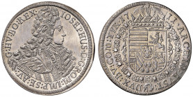 Joseph I. 1705 - 1711
Taler, 1711. Hall
28,48g
Her. 132 var.
stgl