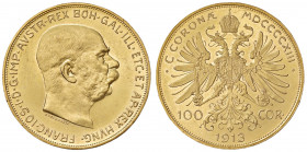 Franz Joseph I. 1848 - 1916
100 Kronen, 1913. Wien
33,96g
Fr. 1921
f.vz/vz