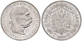 Franz Joseph I. 1848 - 1916
5 Kronen, 1900. Wien
24,10g
Fr. 1959
stgl