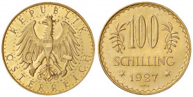 100 Schilling, 1927
1. Republik 1918 - 1933 - 1938. Wien. 23,58g
Her. 6
vz/stgl