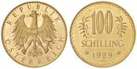 100 Schilling, 1929
1. Republik 1918 - 1933 - 1938. Wien. 23,58g
Her. 8
f.stgl