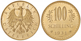 100 Schilling, 1931
1. Republik 1918 - 1933 - 1938. Wien. 23,57g
Her. 10
stgl