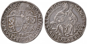 Johann Jakob Khuen von Belasi-Lichtenberg 1560 - 1586
Erzbistum Salzburg. Taler, 1563. Salzburg
28,57g
HZ 609
f.vz