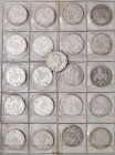 Franz Joseph I. 1848 - 1916
Lot. 21 Stück 1 Forint, diverse Jahre und Prägestätten
ges. 259,00g
f.ss - vz+
