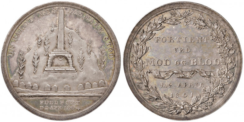 Konsulat unter Napoleon Bonaparte 1799 - 1804
Frankreich. Ag Medaille, 1801. auf...