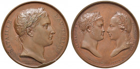Napoleon I. 1804 - 1814
Frankreich. Cu Medaille, 1805. auf die Schlacht bei Austerlitz am 2. Dezember 1805, D/ T. l. von Napoleon I. bis d. R/ T. von ...