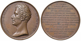 Charles X. 1824 - 1830
Frankreich. Cu Medaille, 1824. auf den Regierungsantritt Karl X. (1. Variante), Av.: Portrait des Königs, der als letzter Herrs...