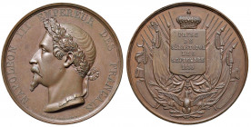 Napoleon III. 1852 - 1870
Frankreich. Cu Medaille, 1855. auf die Einnahme der Stadt Sewastopol während des Krimkrieges zwischen Rußland und dem Osmani...