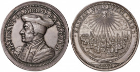III Republik 1871-1940
Frankreich. Ag Medaille, 1500/19 Jh.. auf Kardinal D´Ambrono, (1460–1510), Gouverneur von Mailand, Minister Ludwig XII. aus Anl...