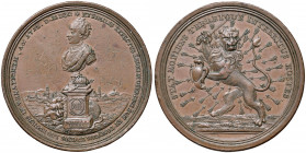 Karl XII. 1697 - 1718
Schweden. Cu Medaille, 1718. auf den Tod Karl XII. von Schweden, auf den Tod Karls XII. bei der Belagerung von Friedrichstein be...