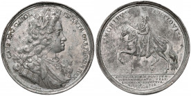 Karl VI. 1711- 1740
Sn Medaille, 1712. auf die Wiedererrichtung des Ordens vom Goldenen Vlies, Ø 43 mm, Daniel Warou
Wien
26,35g
Montenuovo 1404 (AE),...