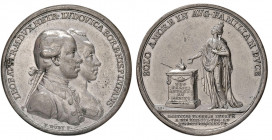 Joseph II. als Mitregent 1765 - 1780
Sn Medaille, 1776. auf den zweiten Besuch des Erzherzogs Leopold II. der Toscana mit seiner Gemahlin M. Luise Lud...