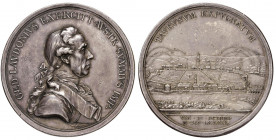 Joseph II. als Alleinregent 1780 - 1790
Ag Medaille, 1789. auf die Einnahme von Belgrad durch den österreichischen Generalfeldmarschall Gideon Ernst F...