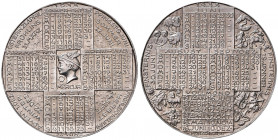 Ag-Kalendermedaille, 1935
1. Republik 1918 - 1933 - 1938. Mercur, Ø 40 mm, von J. Prinz. 25,91g
Strothotte 1935-9
stgl