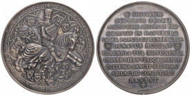 Ag Medaille, 1965
2. Republik 1945 - heute. auf die 600 jährige Grundungsfeier der Universität Wien, Siegel des Gründers Rudolfs IV., der Stifter (Her...