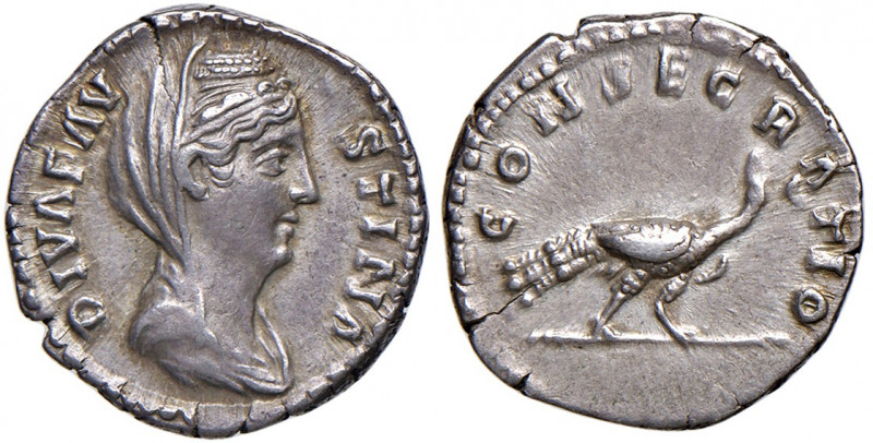 Faustina Maior (138-141)
Römische Münzen, Römische Kaiserzeit. Denarius, 141-161...