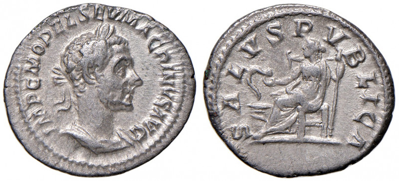 Macrinus (217-218)
Römische Münzen, Römische Kaiserzeit. Denarius, 217 n. Chr.. ...