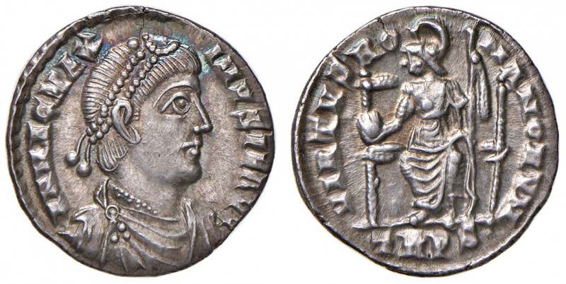 Magnus Maximus (383-388)
Römische Münzen, Römische Kaiserzeit. Siliqua, 383-388 ...