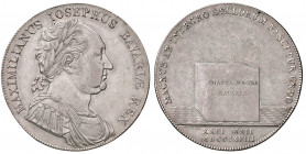 Maximilian IV. (I.) Joseph 1799 - 1825
Deutschland, Bayern. Kronentaler, 1818. München
27,82g
AKS 59, Jg. 15. Dav. 553, Thun 45
vz/vz+