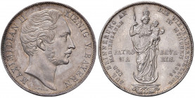 Maximilian II. 1848 - 1864
Deutschland, Bayern. Doppelgulden, 1855. München
21,20g
AKS 168, J. 84
vz